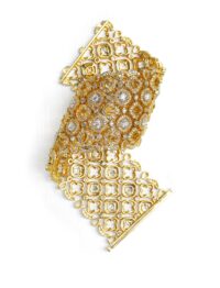 Christopher Designs Crisscut Diamond Bracelet